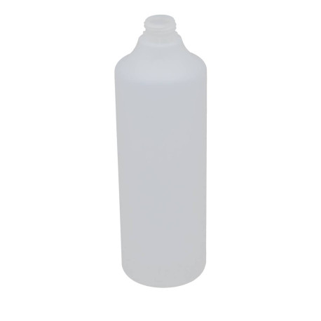 Flacon en plastique blanc fluoré 1 l avec bouchon - Flacons - topflacon